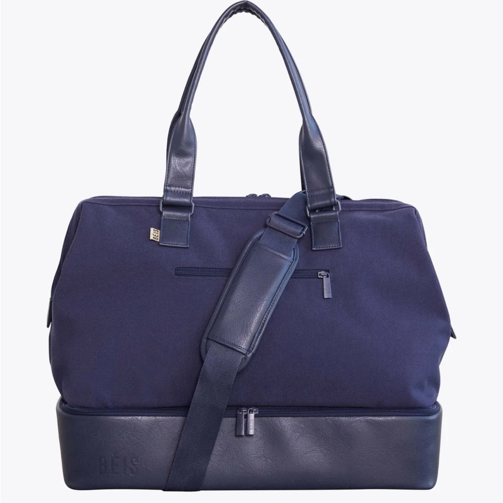 Beis weekender bag in Navy blue